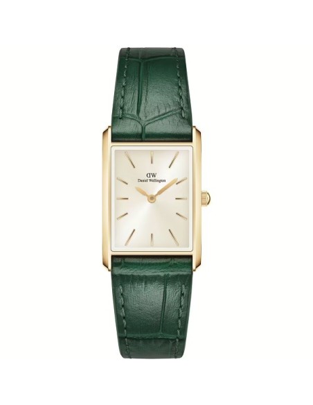 Orologio Daniel Wellington The Bound dorato e pelle verde DW00100695