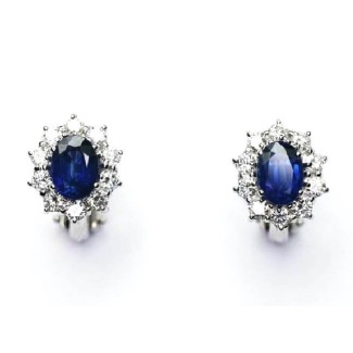 Salvini Love For Colors Ohrringe mit blauen Saphiren und Diamanten – 20082585