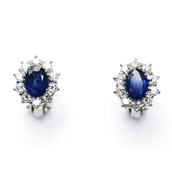 Orecchini Salvini Love For Colors con Zaffiri Blu e Diamanti - 20082585