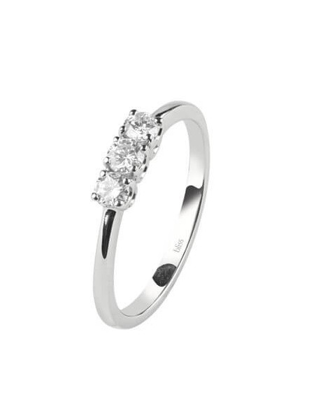 Trilogy Bliss Sentimento in white gold with diamonds - 20073217
