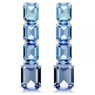 Orecchini Swarovski Millenia, pendenti con cristalli blu - 5696516