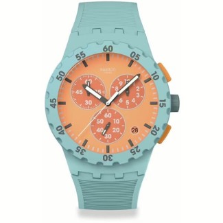 Swatch Chrono Juicy Apricot teal - SUSL401