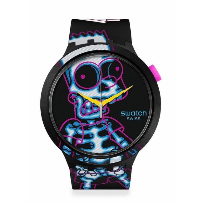 Swatch Simpsons Halloween Aye Carumboo Big Bold SB01Z105