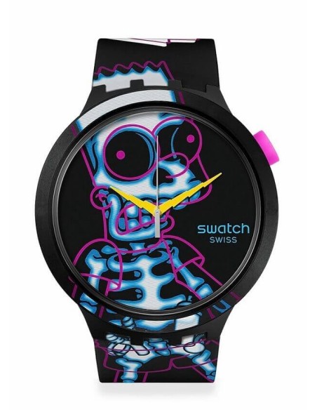 Swatch Simpsons Halloween Aye Carumboo Big Bold SB01Z105