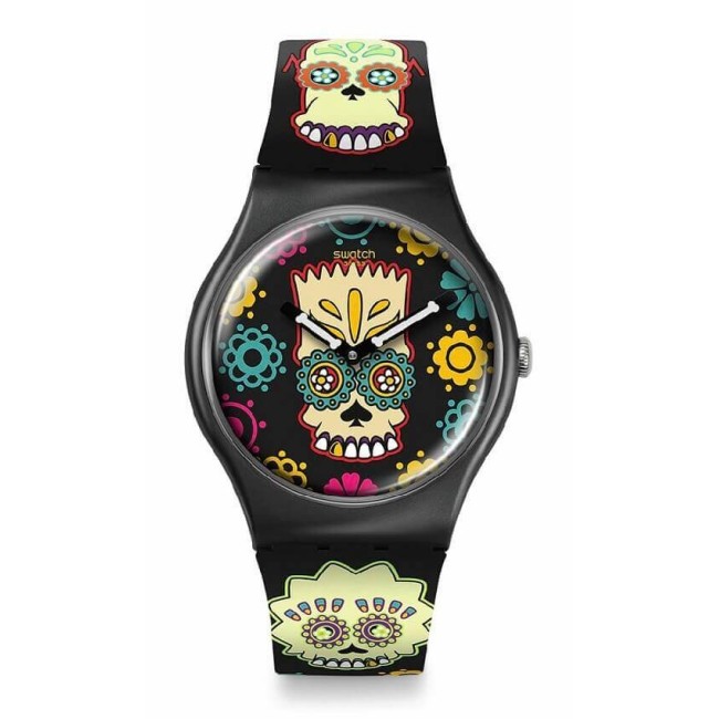 Swatch Simpsons Halloween D\'Oh of the Dead, New Gent SO29Z135
