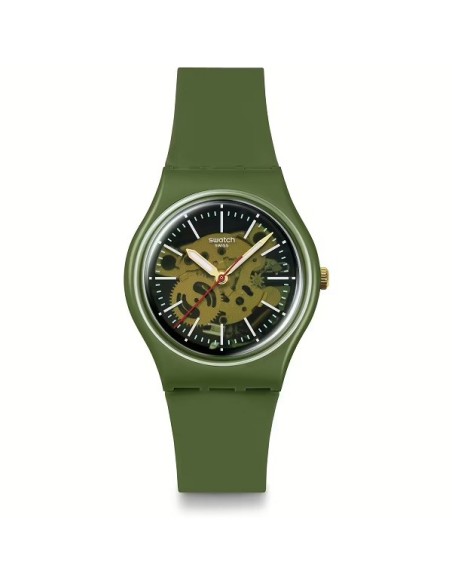 Swatch Thru The Greenery khaki green - SO28G110