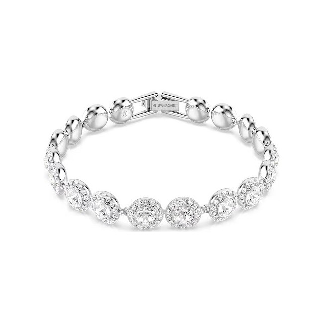 Bracciale tennis  Swarovski Una Angelic cristalli bianchi - 5682279