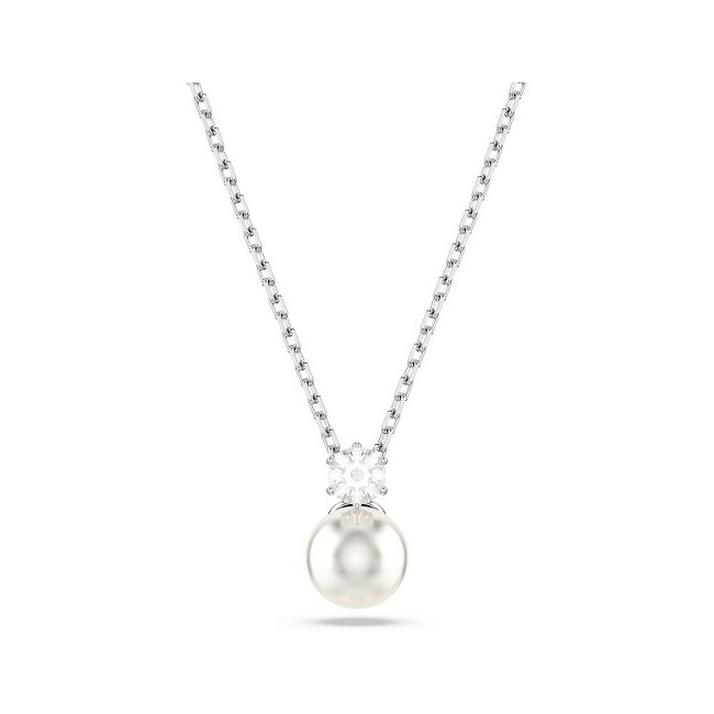 Swarovski Matrix Pearl and Crystal Necklace - 5693897
