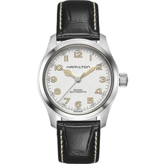 Hamilton Khaki Field The Murph white leather - H70405710