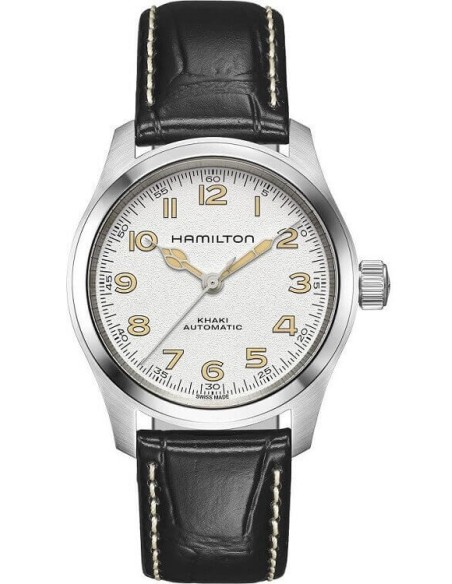 Hamilton Khaki Field The Murph weißes Leder – H70405710