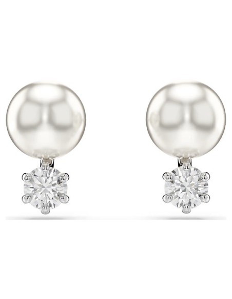 Orecchini Swarovski Matrix perla bianca e cristlallo - 5694225