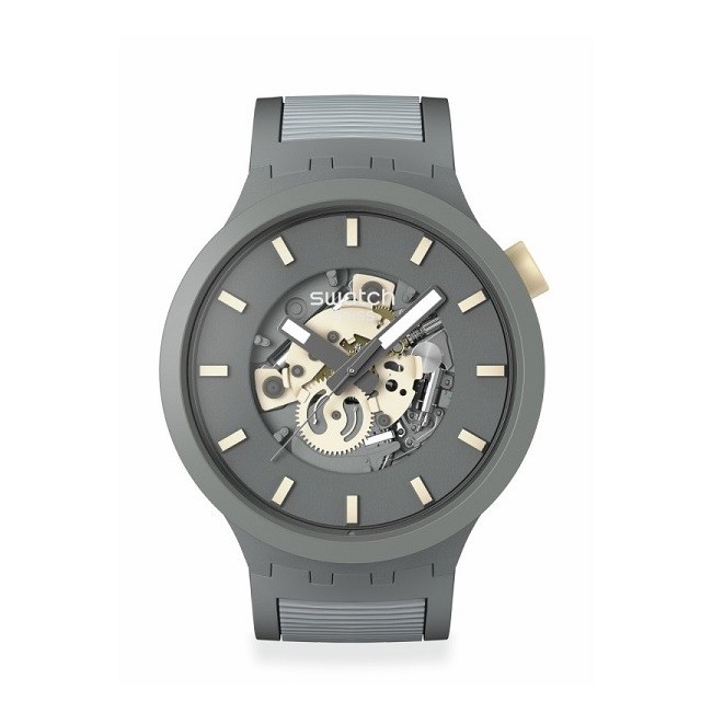 Orologio Swatch Thru The Horizon Big Bold grigio - SB05M102