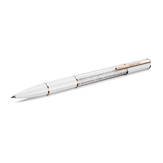Swarovski Crystalline Ballpoint Pen Rose and White - 5694174