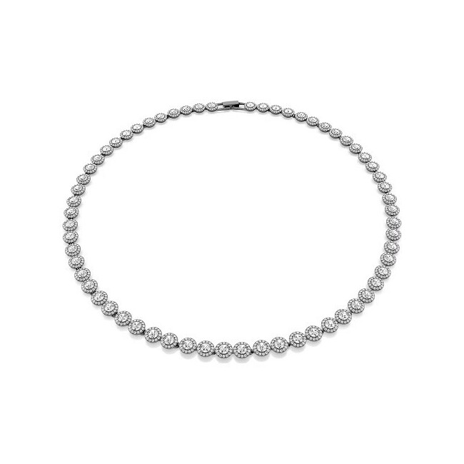 Collana tennis Swarovski Una Angelic cristalli bianchi - 5681057