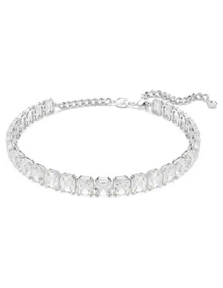 Swarovski Millenia White Necklace with Octagonal Crystals - 5696292