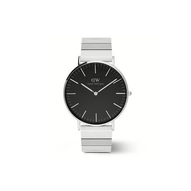 Daniel Wellington Klassische schwarze Onyx-Stahluhr DW00100774