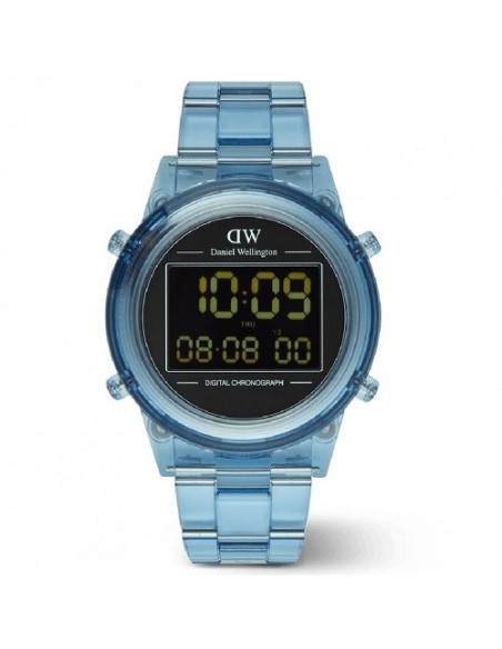 Daniel Wellington Retro Digital 42mm Light Blue Watch DW00100770