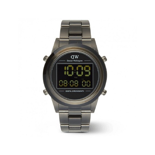 Daniel Wellington Retro Digital 42 mm graue Uhr DW00100765