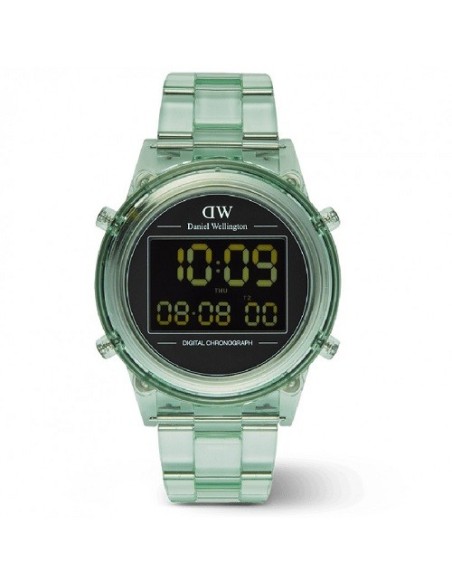 Daniel Wellington Retro Digital 42 mm wassergrüne Uhr DW00100769