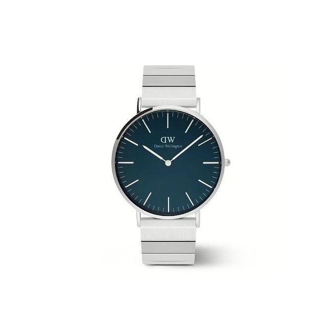 Daniel Wellington Klassische Herrenuhr aus blauem Stahl DW00100776