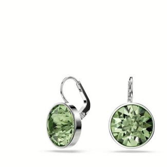 Swarovski Bella grüne Kristall-Tropfenohrringe – 5724291