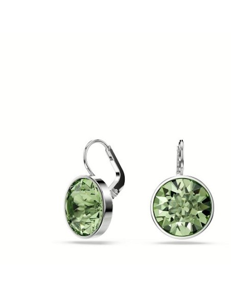 Swarovski Bella Green Crystal Drop Earrings - 5724291