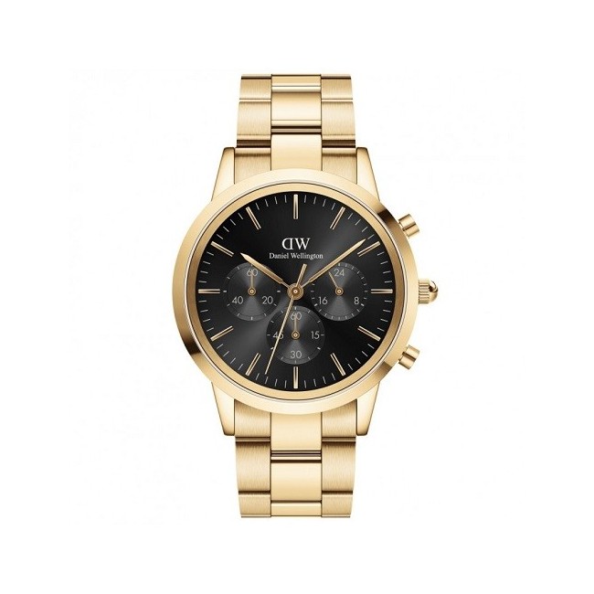 Daniel Wellington Iconic Chronograph Gold Watch - DW00100641