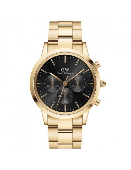 Daniel Wellington Iconic Chronograph Gold Watch - DW00100641