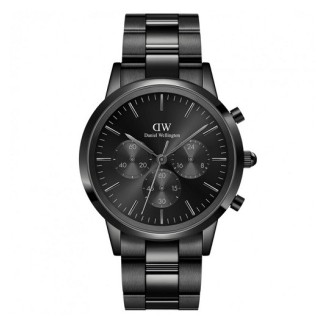 Daniel Wellington Iconic Chronograph Black Watch - DW00100642