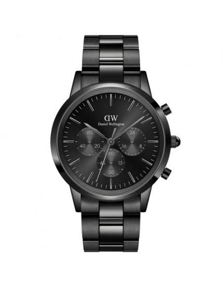 Orologio Daniel Wellington Iconic Cronograph nero - DW00100642