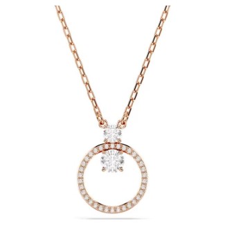 Swarovski Constella Rose Round Pendant Necklace - 5692266