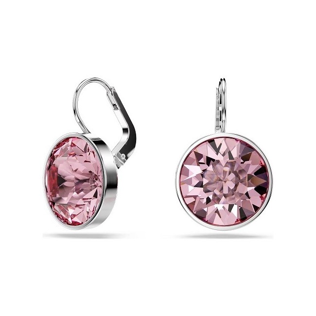 Swarovski Bella Pink Drop Earrings - 5724290
