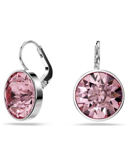 Swarovski Bella Pink Drop Earrings - 5724290
