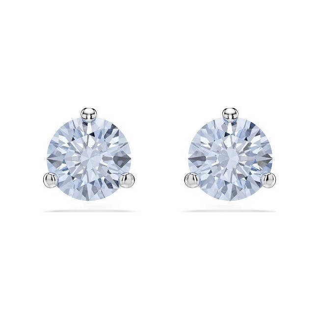 Swarovski Solitaire-Ohrringe mit hellblauen Kristallen – 5725002