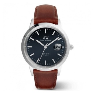Orologio Daniel Wellington Iconic Link Automatic pelle marrone DW00100755