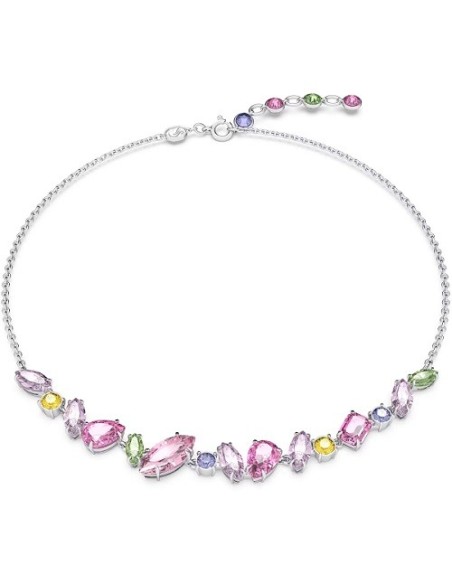 Swarovski Gema Mixed Cut Multicolor Necklace - 5658398
