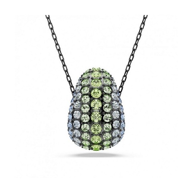 Swarovski Sublima blaue und grüne Halskette – 5692112