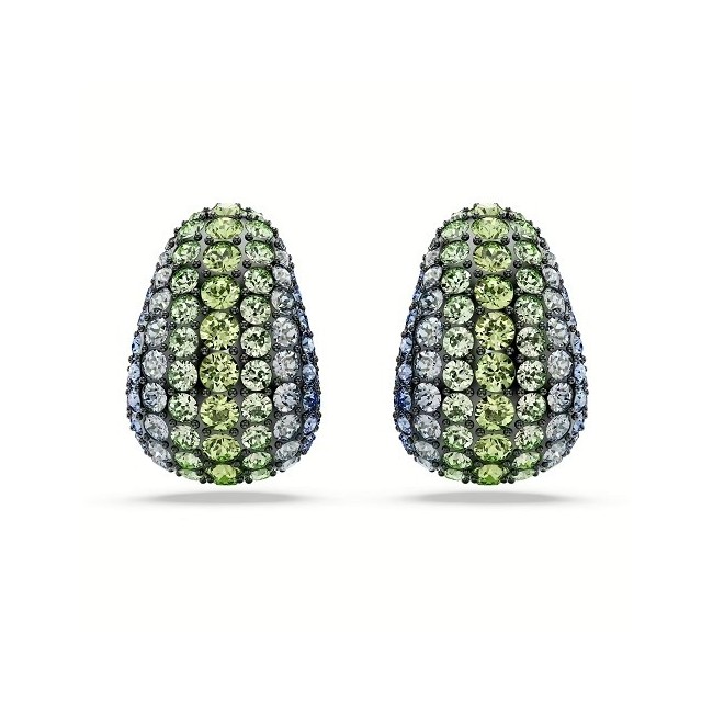 Swarovski Sublima blaue und grüne Farbverlaufsohrringe – 5699565