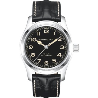 Hamilton Khaki Field The Murph Auto, schwarzes 42-mm-Leder – H70405710