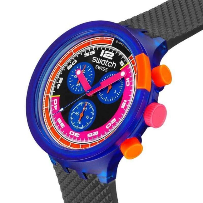 Orologio Swatch Big Bold Chrono Neon Party To The Max - SB06N102