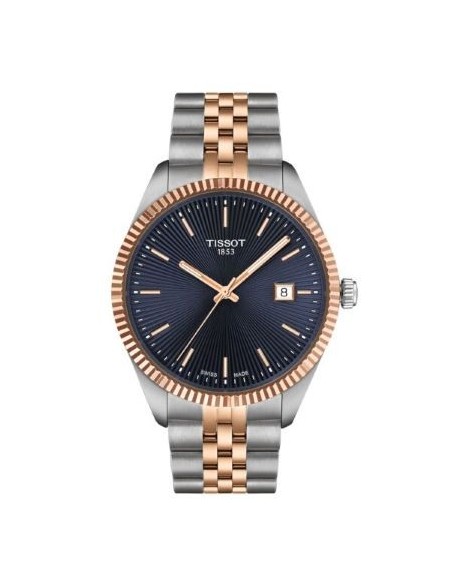 Tissot T-Classic Ballade 40 mm zweifarbige Herrenuhr – T1564102204100
