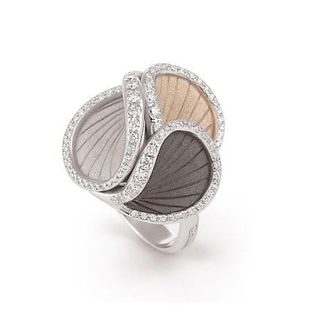Annamaria Cammilli Musa ring in gold and brilliant - GAN2523J
