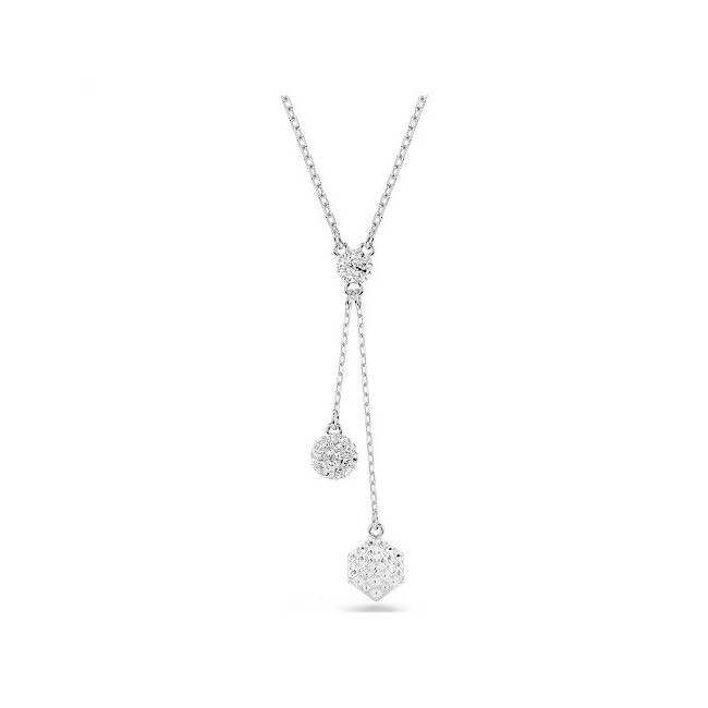 Swarovski Dextera women's necklace with sphere and cube pendant 5693207