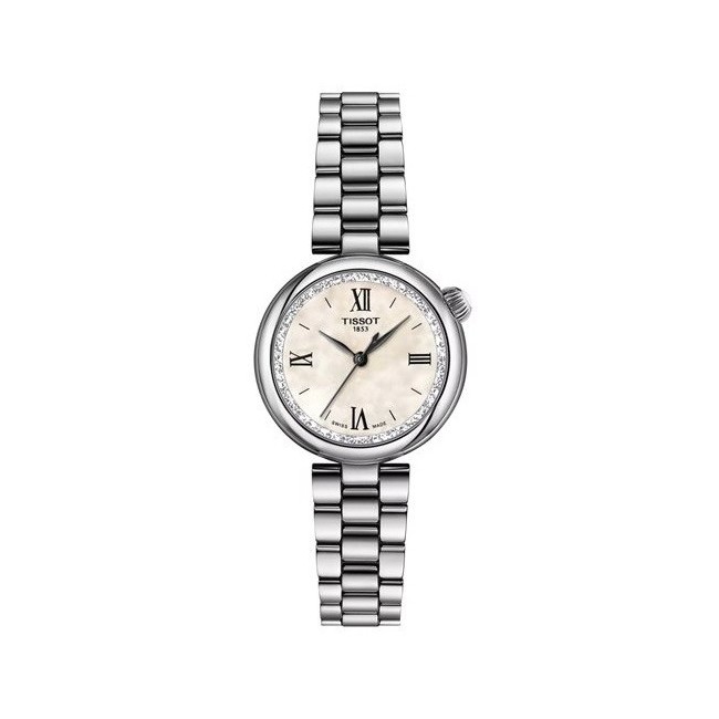 Orologio donna Tissot Desir con madreerla e cristalli T1520101111800