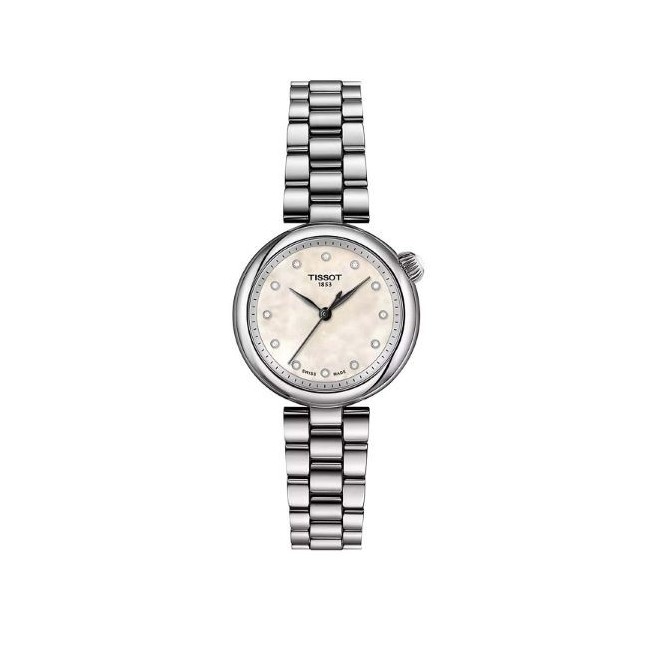 Tissot Desir Damenuhr Perlmutt und Diamanten T1520101111600