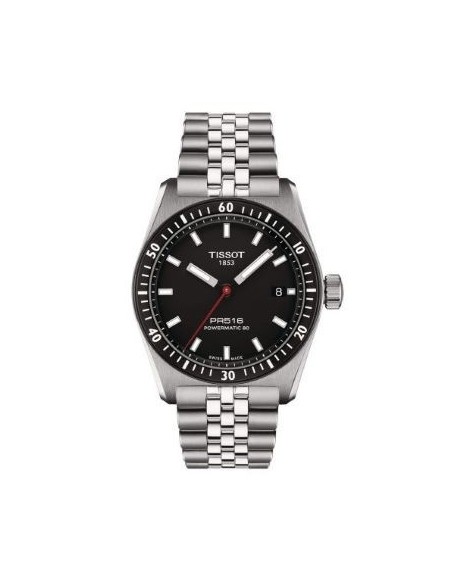 Tissot PR516 Powermatic80 38mm black watch - T1494071105100