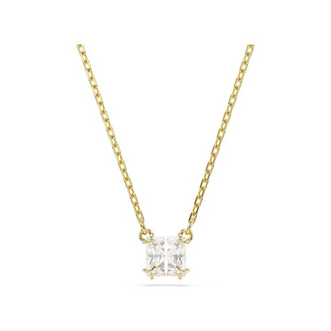 Swarovski Stilla Attract Pendant Necklace Golden Light Point 5693153