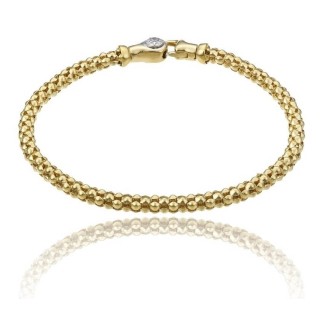 Classic Chimento bracelet in medium yellow gold - 1B02636ZB1180