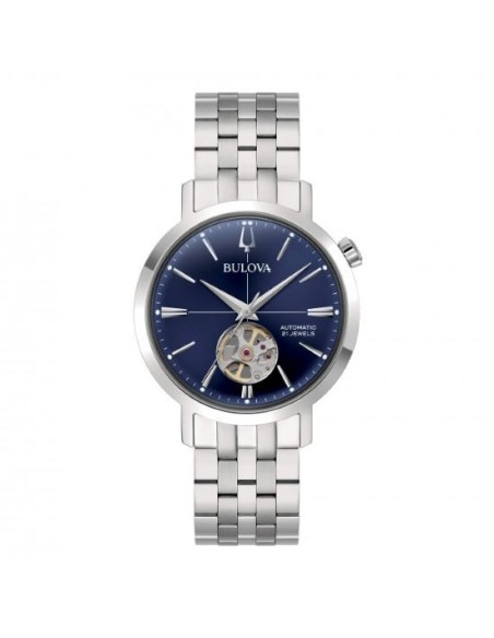 Bulova Aerojet Automatic Blue 38mm Watch - 96A320