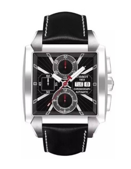 Tissot T-Tred Chrono Automatik quadratische UhrT0055141606100